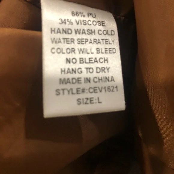 🎉HP🎉💥My Beloved🔥Juniors Moto Vest💥Measurements in Photos💥 - Picture 13 of 15